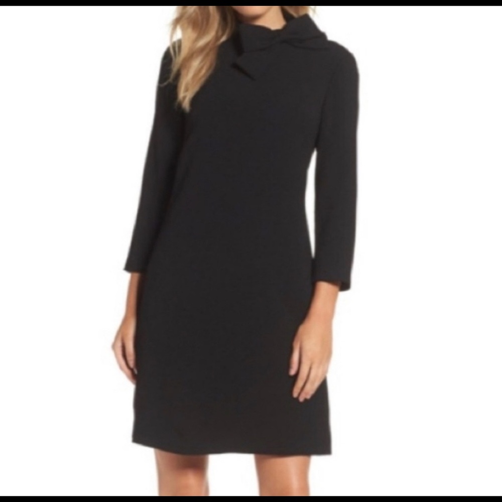Eliza J Black Bow Dress